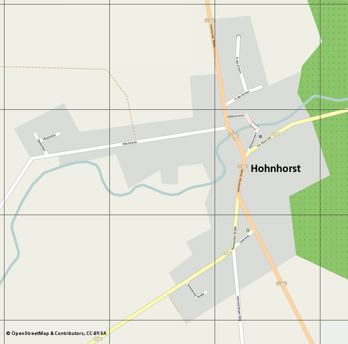 map_hohnhorst